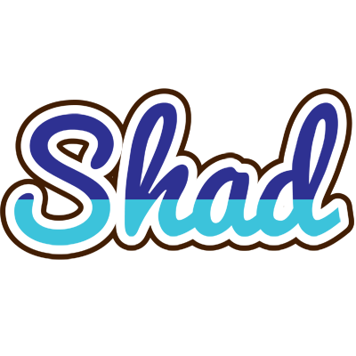 Shad raining logo