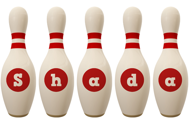 Shada bowling-pin logo