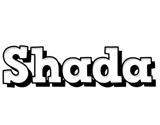 Shada snowing logo