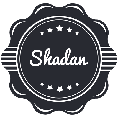 Shadan badge logo