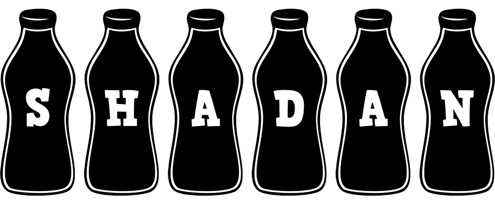 Shadan bottle logo