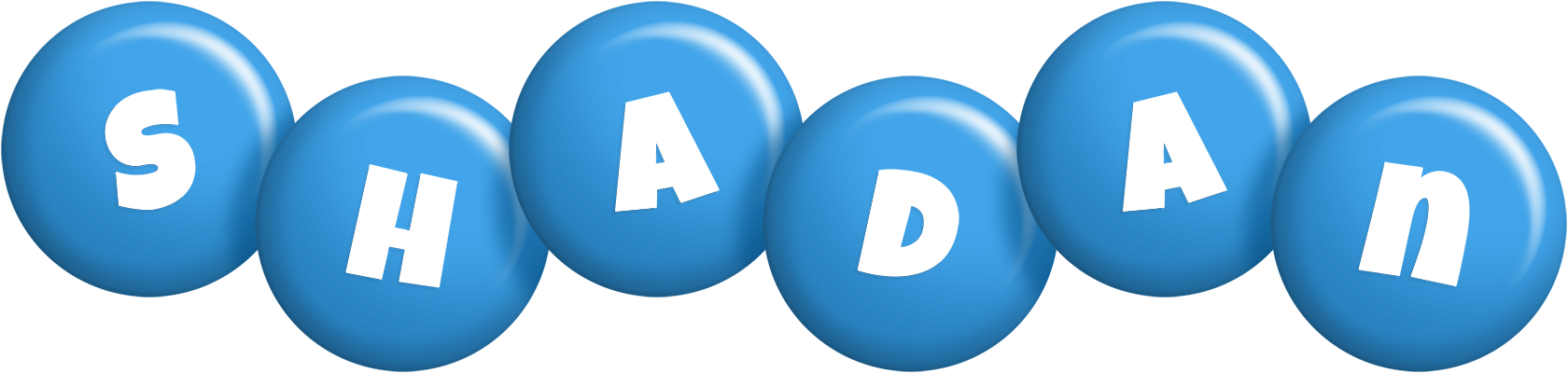Shadan candy-blue logo