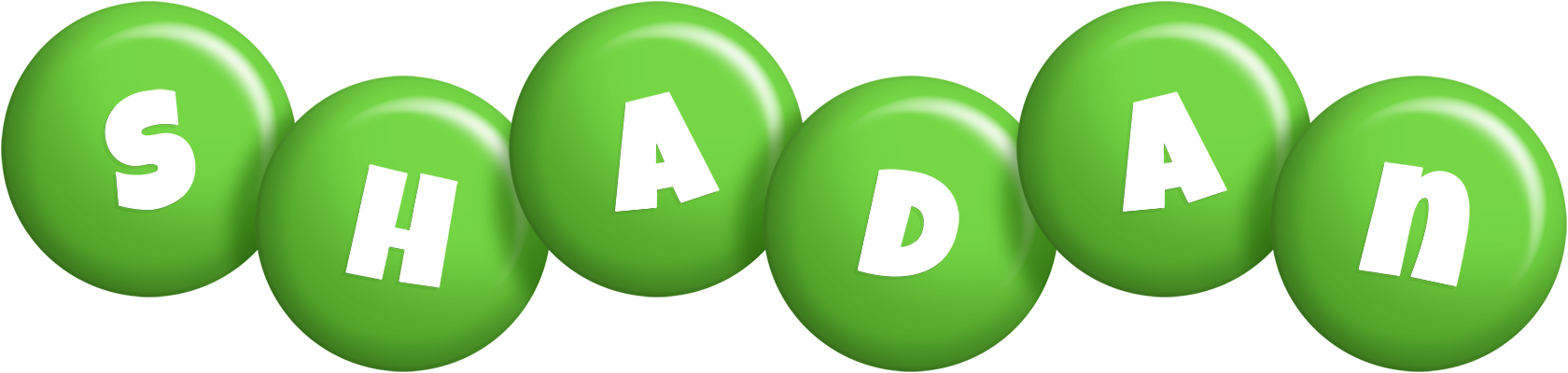 Shadan candy-green logo