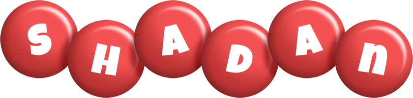 Shadan candy-red logo