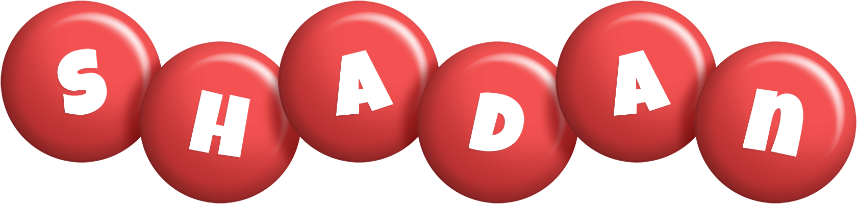 Shadan candy-red logo