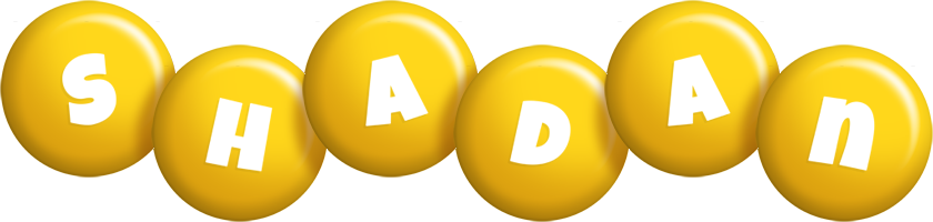 Shadan candy-yellow logo