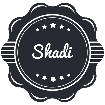 Shadi badge logo