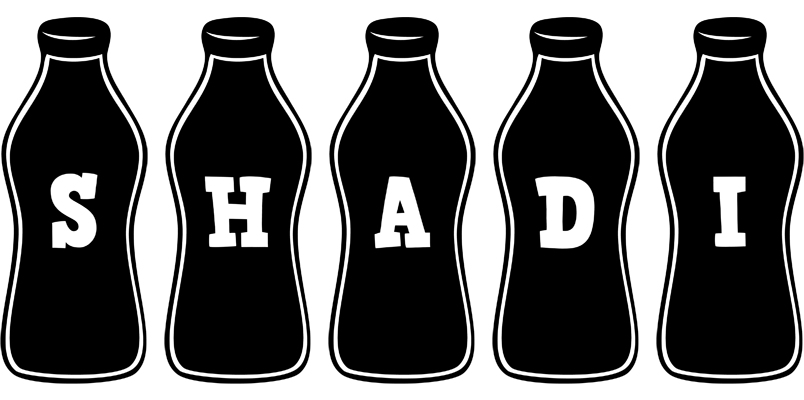 Shadi bottle logo