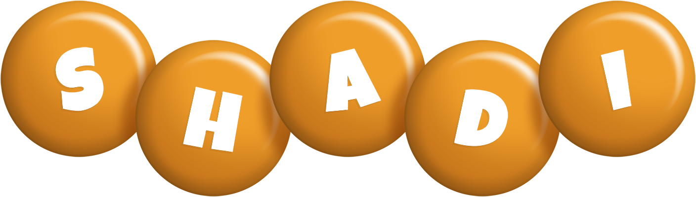 Shadi candy-orange logo