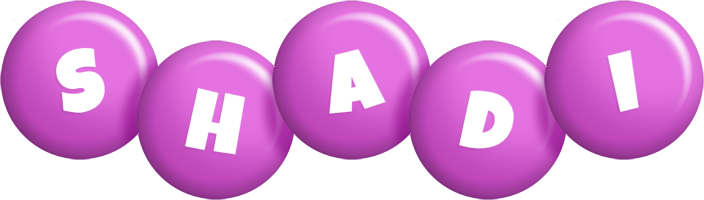 Shadi candy-purple logo