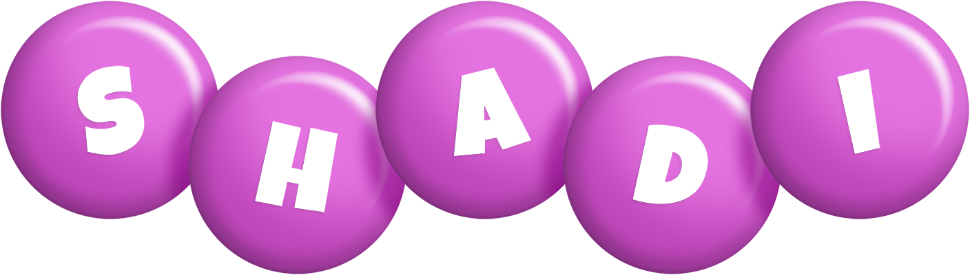 Shadi candy-purple logo