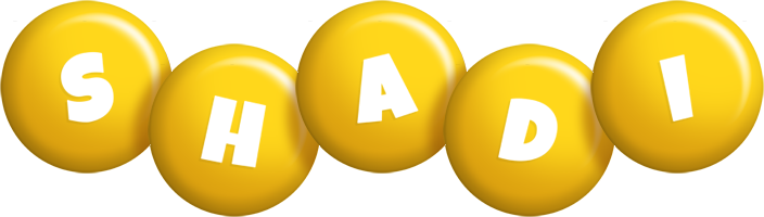 Shadi candy-yellow logo