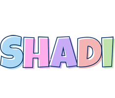 Shadi pastel logo