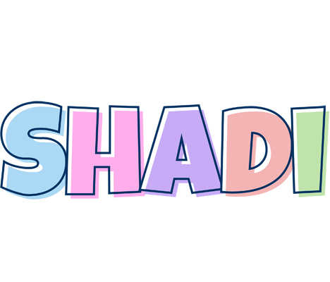 Shadi pastel logo