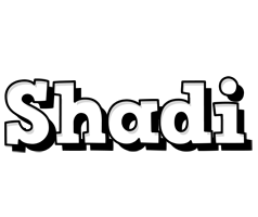 Shadi snowing logo