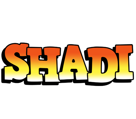 Shadi sunset logo