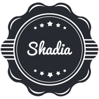 Shadia badge logo