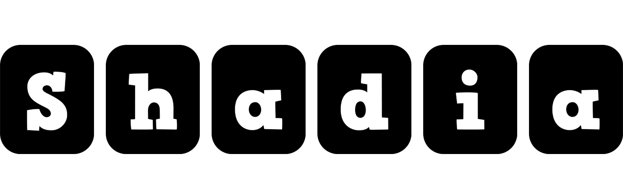 Shadia box logo