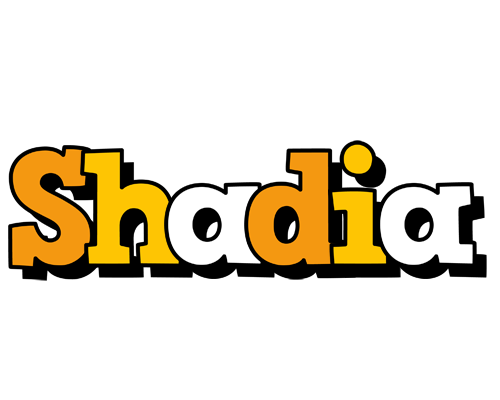 Shadia cartoon logo