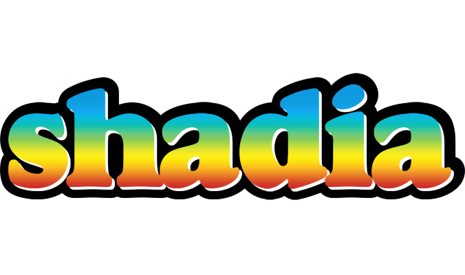 Shadia color logo