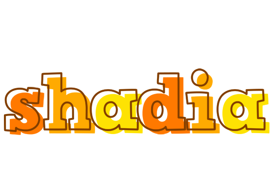 Shadia desert logo
