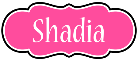 Shadia invitation logo