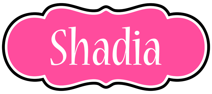 Shadia invitation logo