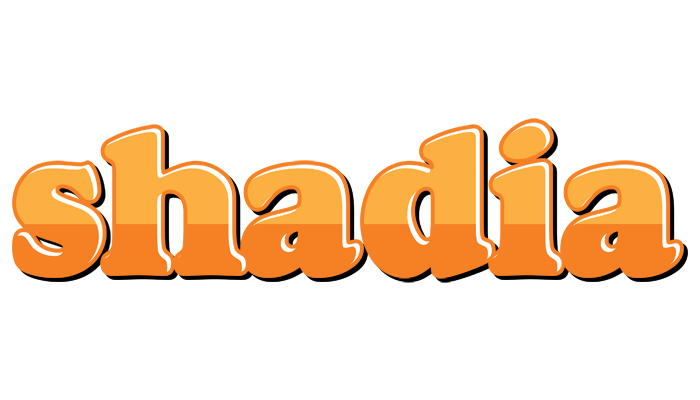 Shadia orange logo