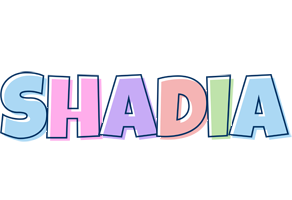 Shadia pastel logo