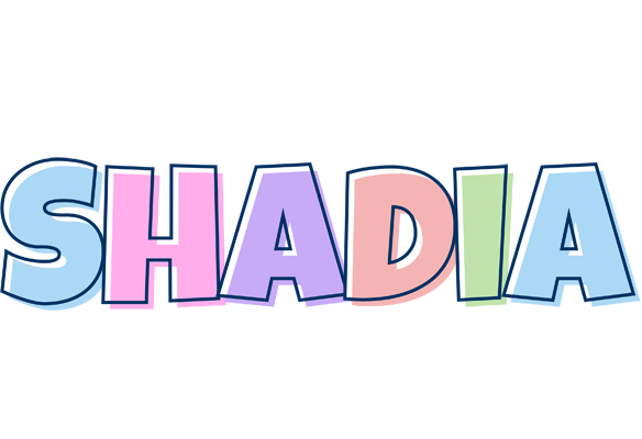 Shadia pastel logo