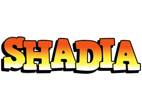 Shadia sunset logo