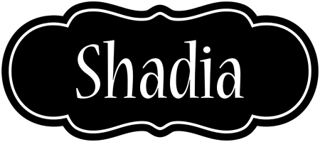 Shadia welcome logo