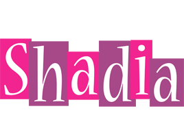 Shadia whine logo