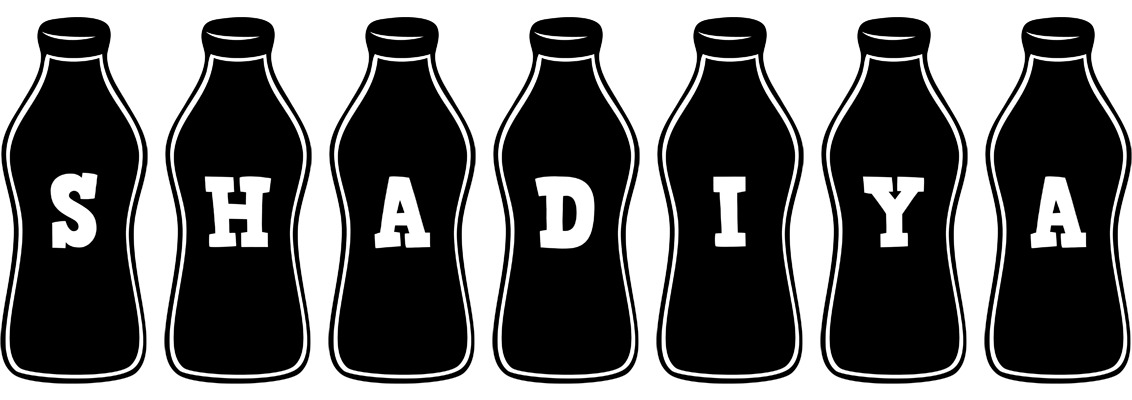 Shadiya bottle logo