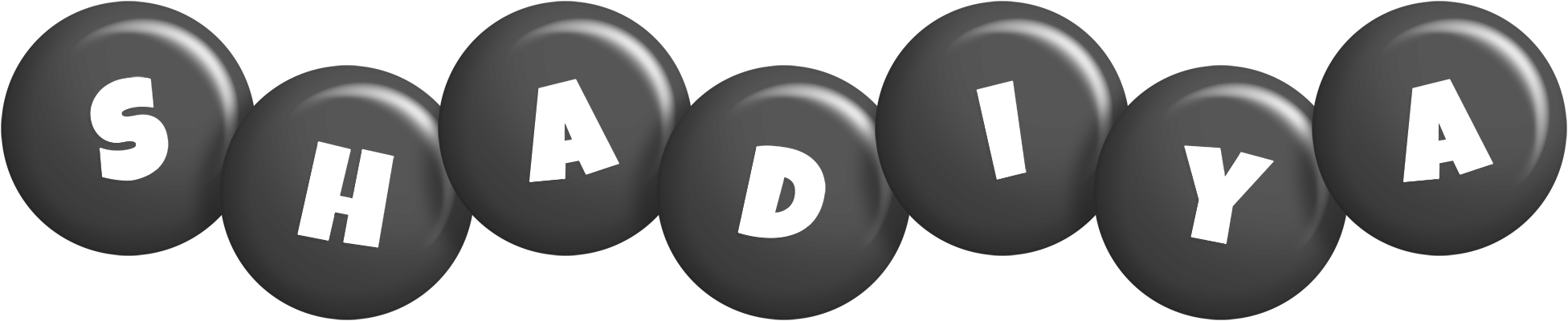 Shadiya candy-black logo