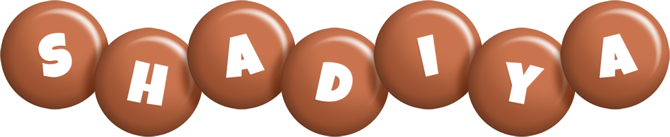 Shadiya candy-brown logo