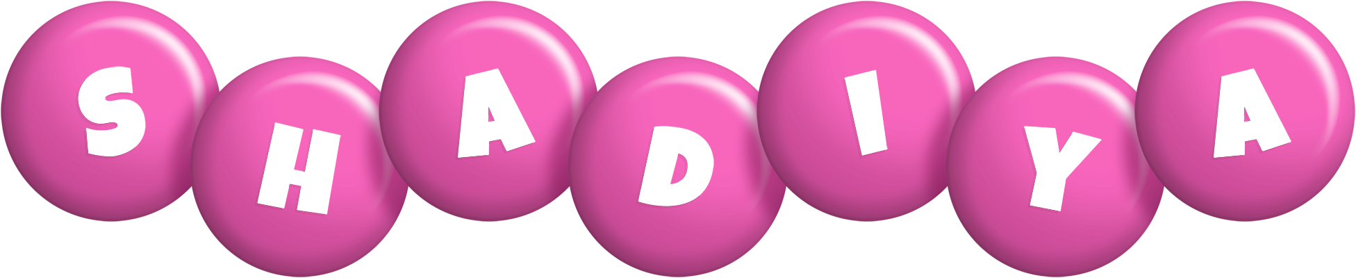 Shadiya candy-pink logo