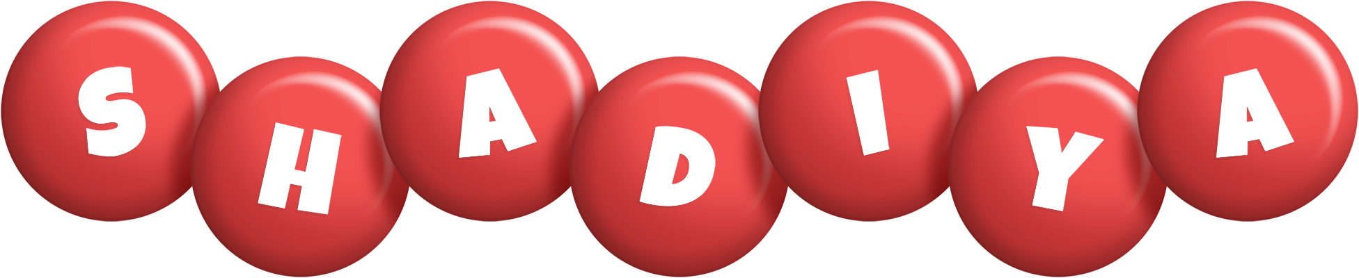 Shadiya candy-red logo