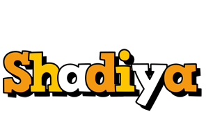 Shadiya cartoon logo