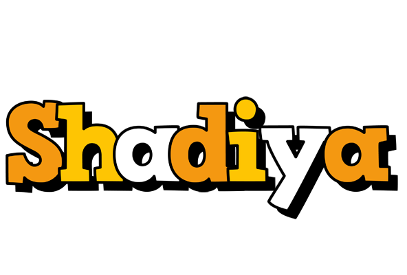Shadiya cartoon logo