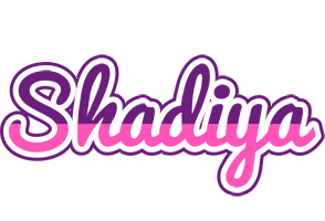 Shadiya cheerful logo