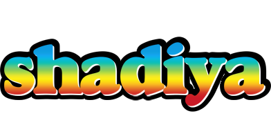 Shadiya color logo