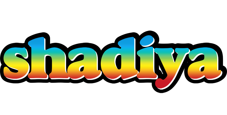 Shadiya color logo
