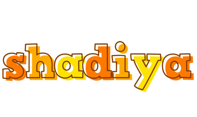 Shadiya desert logo