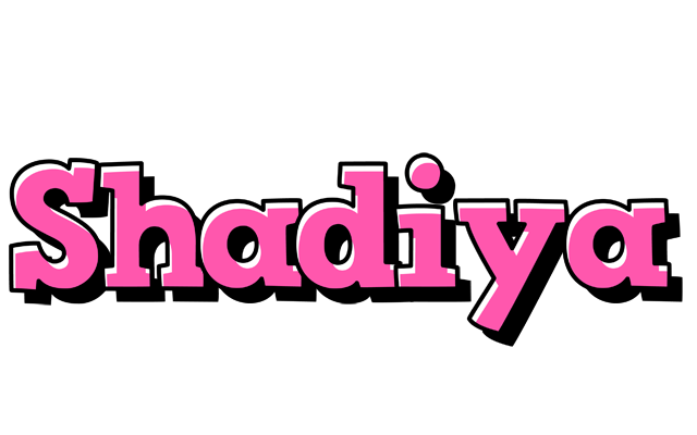 Shadiya girlish logo