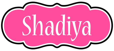 Shadiya invitation logo