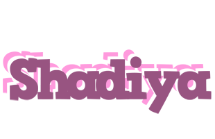 Shadiya relaxing logo