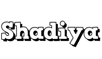 Shadiya snowing logo
