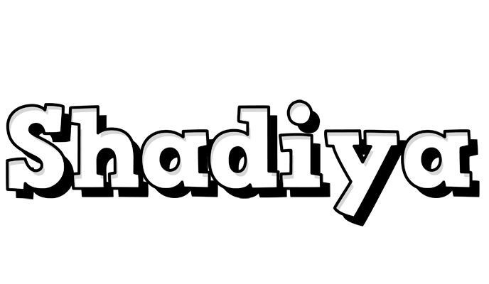 Shadiya snowing logo