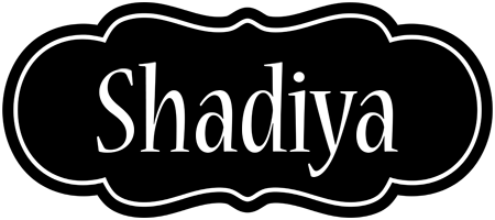 Shadiya welcome logo